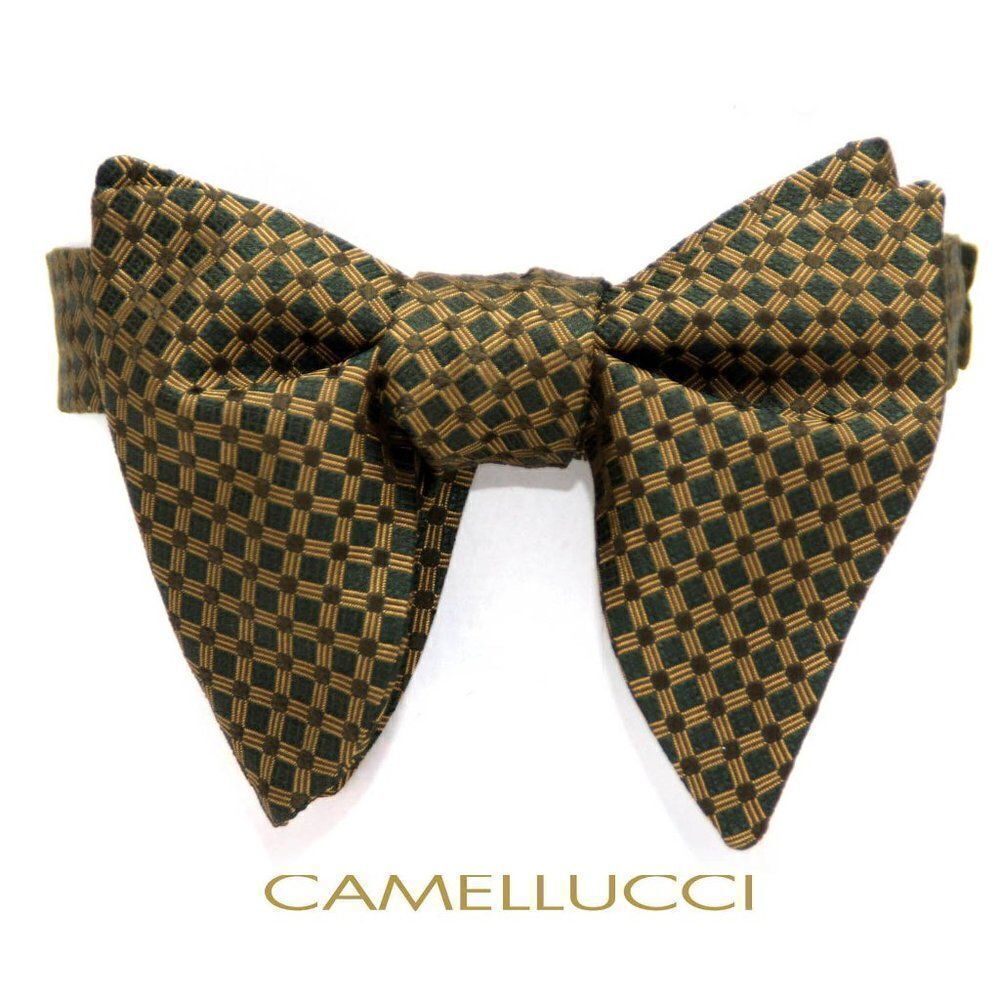 ‎Men's Self tied Big Butterfly Bow tie S466